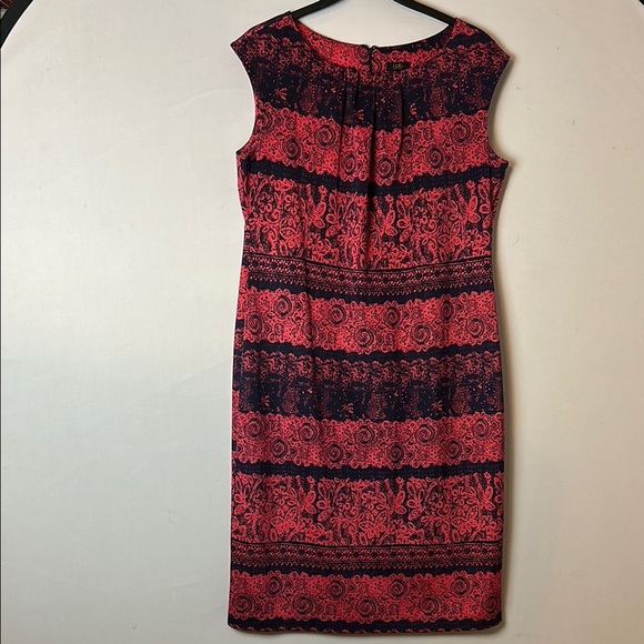 ILE New York Women’s Sheath Dress Sleeveless Size 18 - Picture 3 of 10